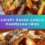 Baked Garlic Parmesan Fries Recipe