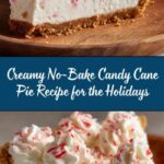 No-Bake Candy Cane Pie Recipe