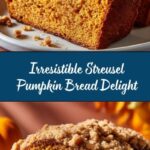 Easy Streusel Pumpkin Bread Recipe