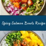 Spicy Salmon Bowls with Coconut Rice Recipe