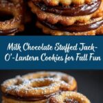 Milk Chocolate Stuffed Jack-O’-Lantern Cookies Recipe