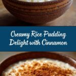 Comforting Creamy Rice Pudding with Cinnamon Recipe