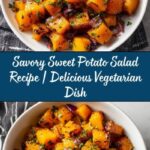 Sweet Potato Salad | A Healthy Vegetarian Salad Recipe