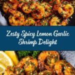 Spicy Lemon Garlic Shrimp Recipe