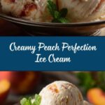 Homemade Peach Ice Cream Recipe