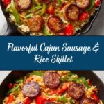 Cajun Sausage and Rice Skillet Recipe
