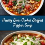 Slow Cooker Stuffed Pepper Soup Recipe