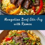 Mongolian Beef Stir-Fry with Ramen Recipe