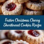 Christmas Cherry Shortbread Cookies Recipe