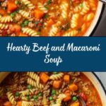 Beef and Macaroni Soup Recipe