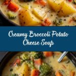 The Best Broccoli Potato Cheese Soup Recipe