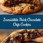 Thick Chocolate Chip Cookies Recipe