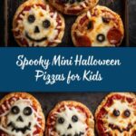 Easy Peasy Mini Halloween Pizzas Recipe