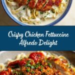 Crispy Chicken Fettuccine Alfredo Recipe
