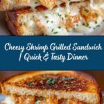 Shrimp & Cheese Grilled Sandwich Recipe