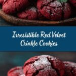 Red Velvet Crinkle Cookies Recipe