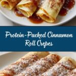 Cinnamon Roll Protein Crepes Recipe