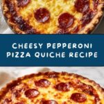 Pepperoni Pizza Quiche Recipe