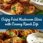 Fried Sliced Mushrooms with Ranch Recipe