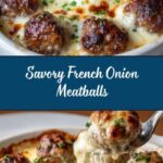 French Onion Meatballs Recipe