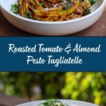 ic & Almond Pesto with Fresh Tagliatelle Recipe