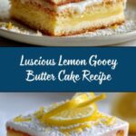Lemon Gooey Butter Cake Recipe