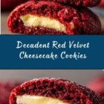 Red Velvet Cheesecake Stuffed Cookies Recipe