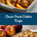 Old-Time Oven Peach Cobbler Recipe