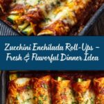 Zucchini Enchilada Roll-Ups Recipe
