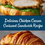 Chicken Caesar Croissant Sandwich Recipe