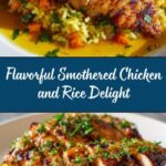 Smothered Chicken and Rice Recipe