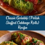Golabki (Polish Stuffed Cabbage Rolls) Recipe