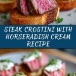 Steak Crostini with Horseradish Cream Recipe