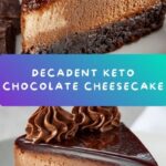 Keto Chocolate Cheesecake Recipe