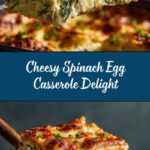 Baked Spinach and Cheese Egg Casserole Recipe