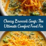 Broccoli Cheese Soup: An Amazing Ultimate Recipe for Comfort Food Recipe