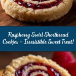 Raspberry Swirl Shortbread Cookies Recipe