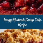 Rhubarb Dump Cake Recipe