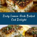 Lemon-Herb Baked Cod Recipe