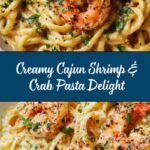 Shrimp & Crab Pasta with Creamy Cajun Sauce Recipe
