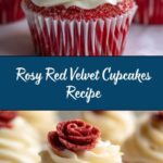 Rose Red Velvet Cupcakes Recipe