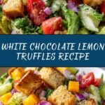 White Chocolate Lemon Truffles Recipe