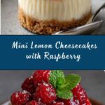 Mini Lemon Cheesecakes with Raspberry Recipe