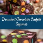 Chocolate Confetti Squares Recipe
