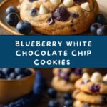 Blueberry White Chocolate Chip Cookies Recipe