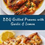 BBQ Grilled Prawns with Garlic, Lemon & Chilli Recipe