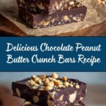 Chocolate Peanut Butter Crunch Bars Recipe