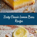 Classic Lemon Bars Recipe