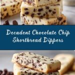 Dippable Chocolate Chip Shortbread Treats Recipe
