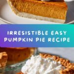 Easy Pumpkin Pie Recipe